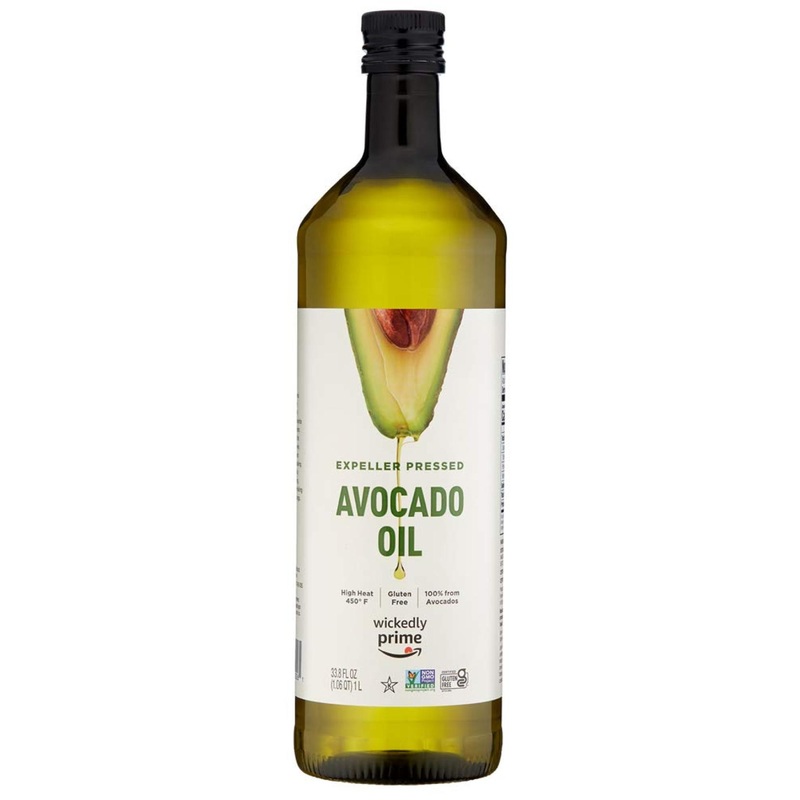 Wickedly Prime 100% Pure Avocado Oil | Expeller Pressed, Non-GMO & Gluten Free | 1L (33.8 fl oz) – Pack of 1