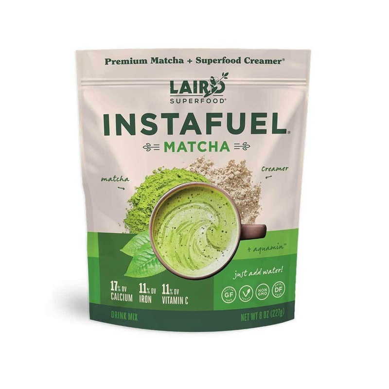 Laird Superfood Instafuel Matcha Plus Creamer  Matcha Latte Green Tea Powder Packed with Antioxidants with Original  Non-Dairy  Superfood Creamer  Gluten Free  Non-GMO  Vegan  8 oz. Bag  Pack of 1 Matcha 8 Ounce (Pack of