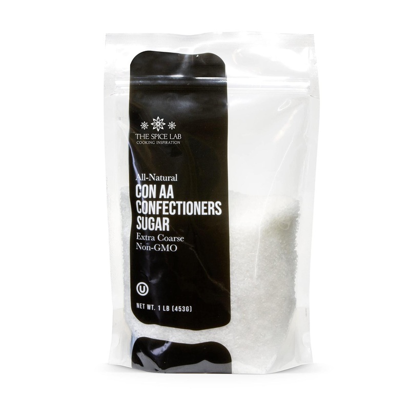The Spice Lab Confectioners Sugar – Extra Coarse Sugar 1lb for Baking and Decoration