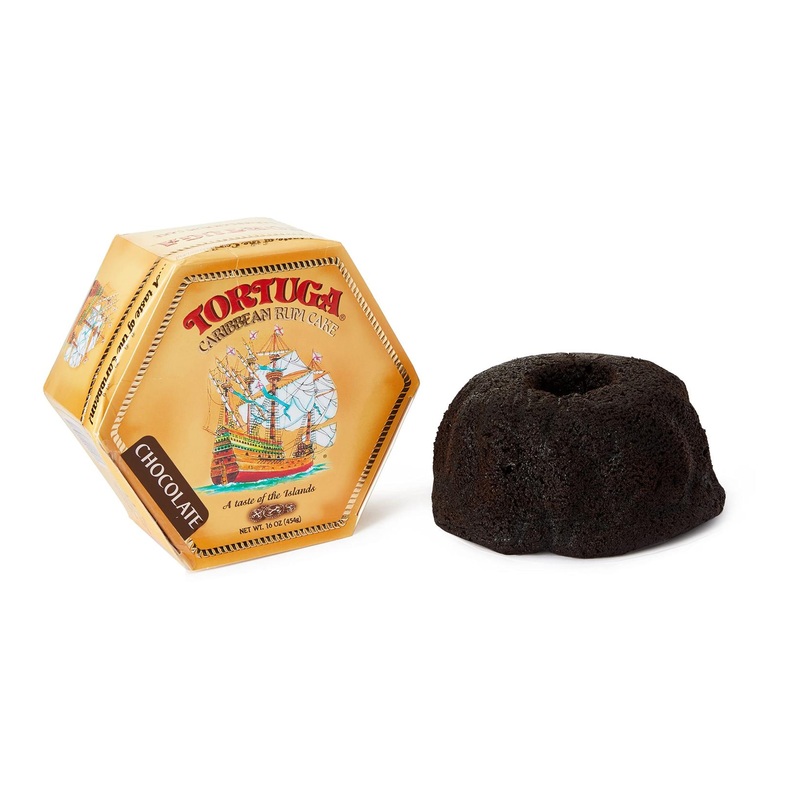 TORTUGA Caribbean Chocolate Rum Cake – 16 oz – Premium Gourmet Gift for Parties & Birthdays – Great for Delivery