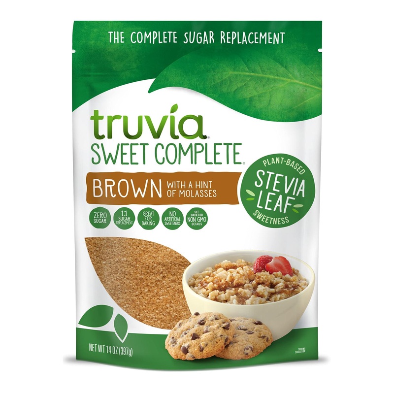 Truvia Sweet Complete Brown Sweetener with the Stevia Leaf  14 oz Bag (Pack of 1) Confectioners