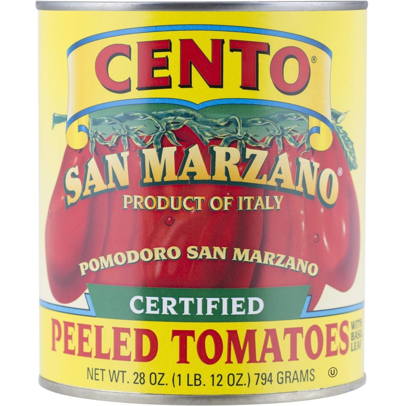 Cento San Marzano Peeled Tomatoes – 28 oz | Authentic Italian Taste