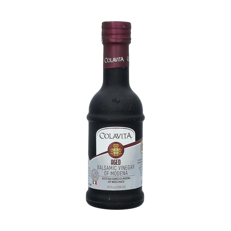 Colavita Aged Balsamic Vinegar of Modena IGP – 3 Years, 8.5 Fl Oz Glass Bottle