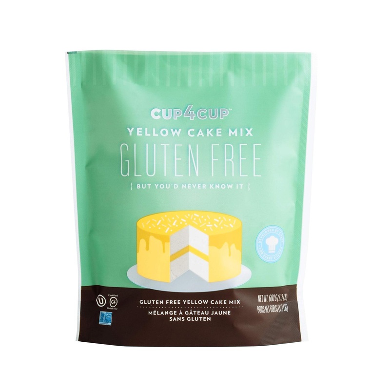 Cup4Cup Gluten Free Yellow Cake Mix – 1.32 lbs | Delicious & Easy Baking