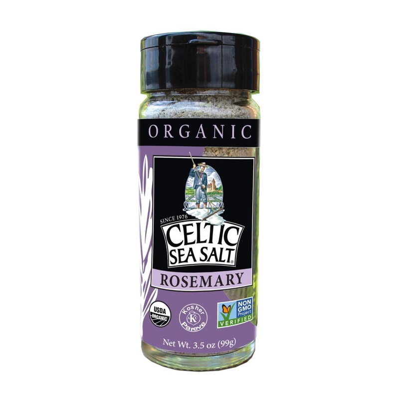 Gourmet Organic Rosemary Sea Salt Shaker – Bold Flavor, Handcrafted, 3.5 oz