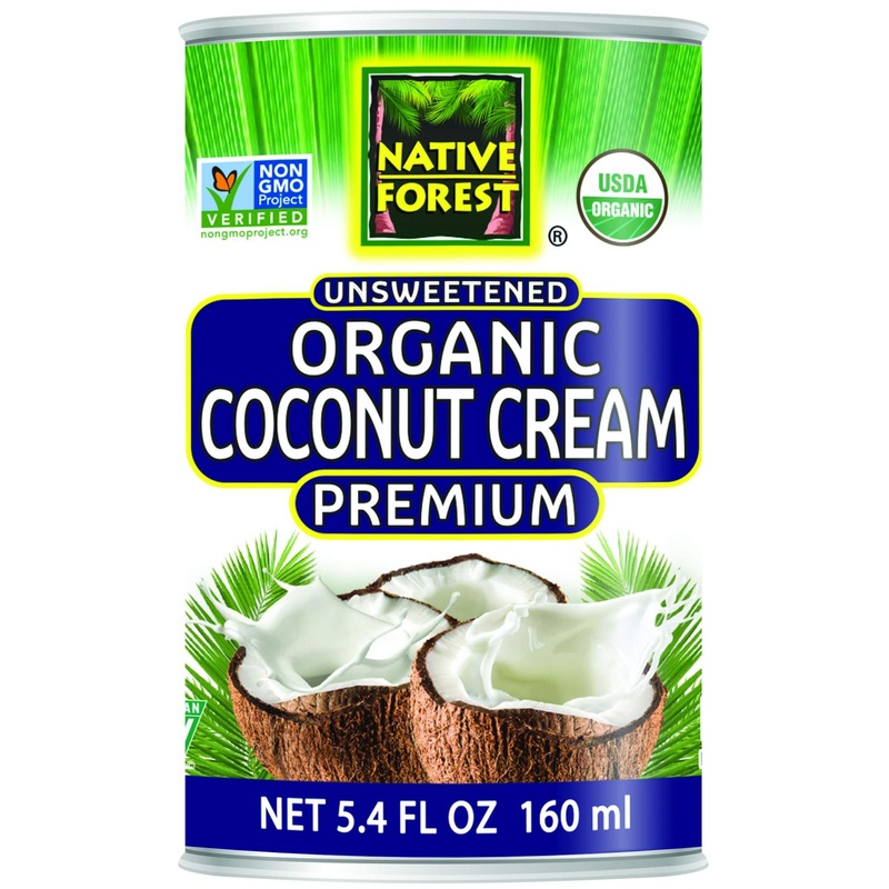 Native Forest Organic Coconut Cream, Unsweetened – 5.4 oz Can