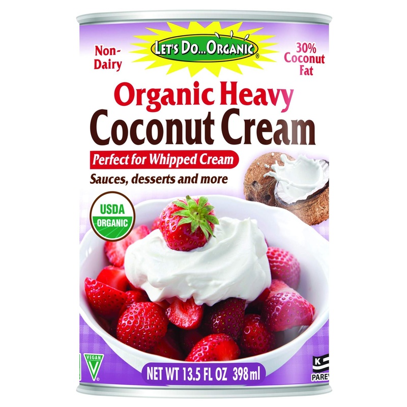 Organic Heavy Coconut Cream – 13.5 oz Can | Lets Do Organic