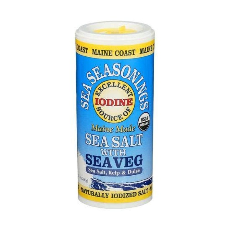 Organic Sea Salt with Sea Veg – 1.5 oz Shaker | Sea Seasonings