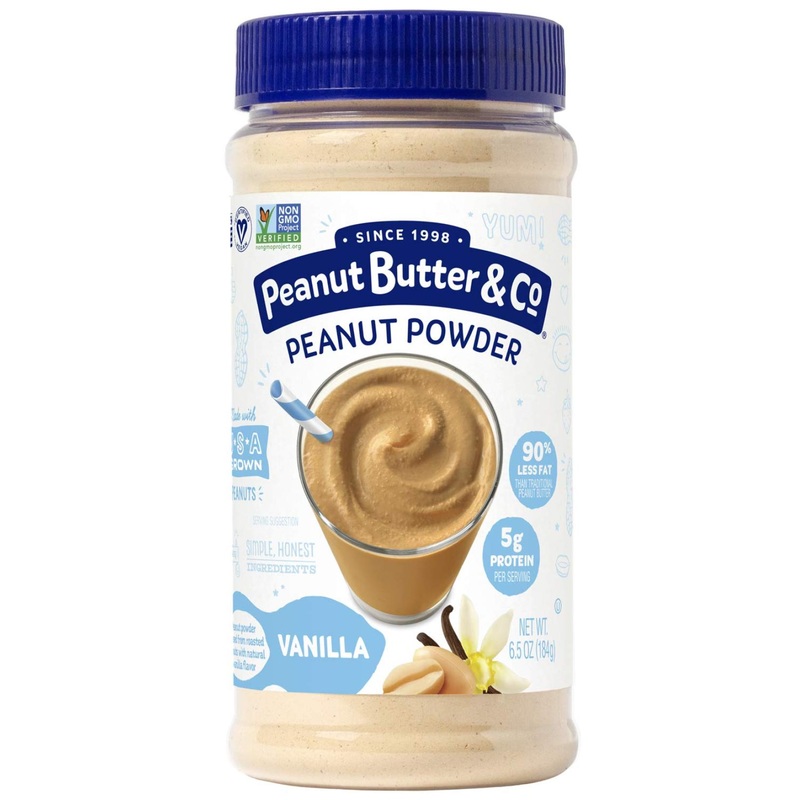 Peanut Butter & Co. Vanilla Peanut Powder – Non-GMO, Gluten Free, Vegan – 6.5 oz Jar