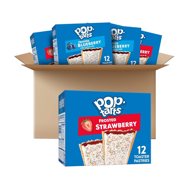 Pop-Tarts Variety Pack – 60 Breakfast Toaster Pastries for Kids | Fun Snacks