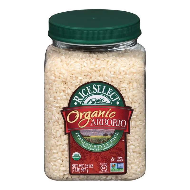 RiceSelect Organic Arborio Risotto Rice – Gluten-Free, Non-GMO, Vegan, 32 Oz (2 lb)