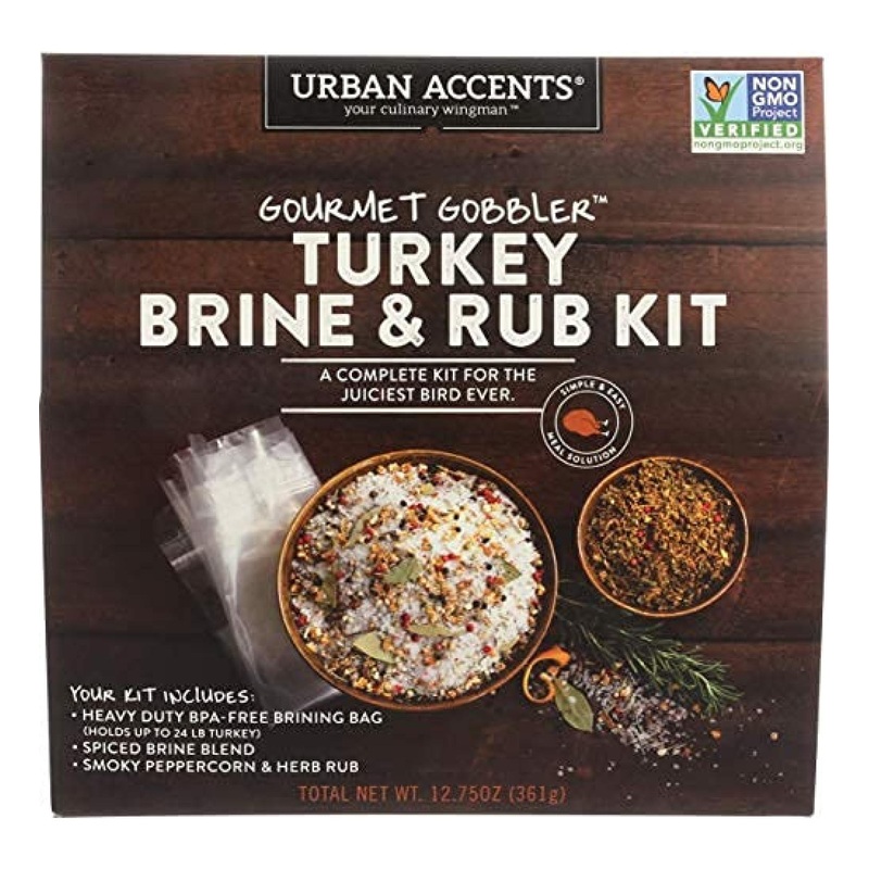 Urban Accents Gourmet Gobbler Turkey Brine Kit 12.75oz – Perfect for Thanksgiving (1 Pack)