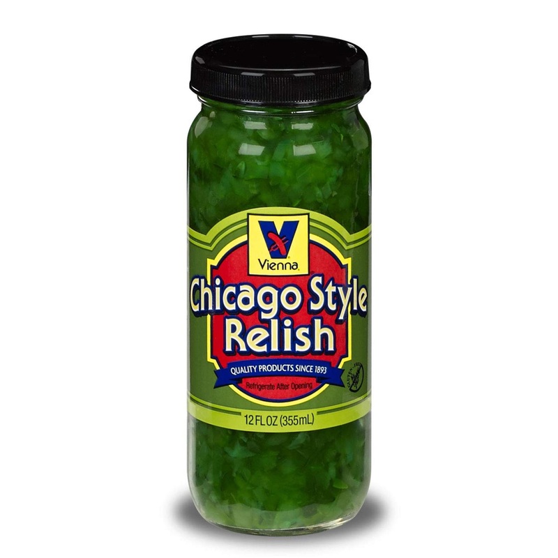 Vienna Chicago Style Relish 12oz – Authentic and Flavorful Condiment