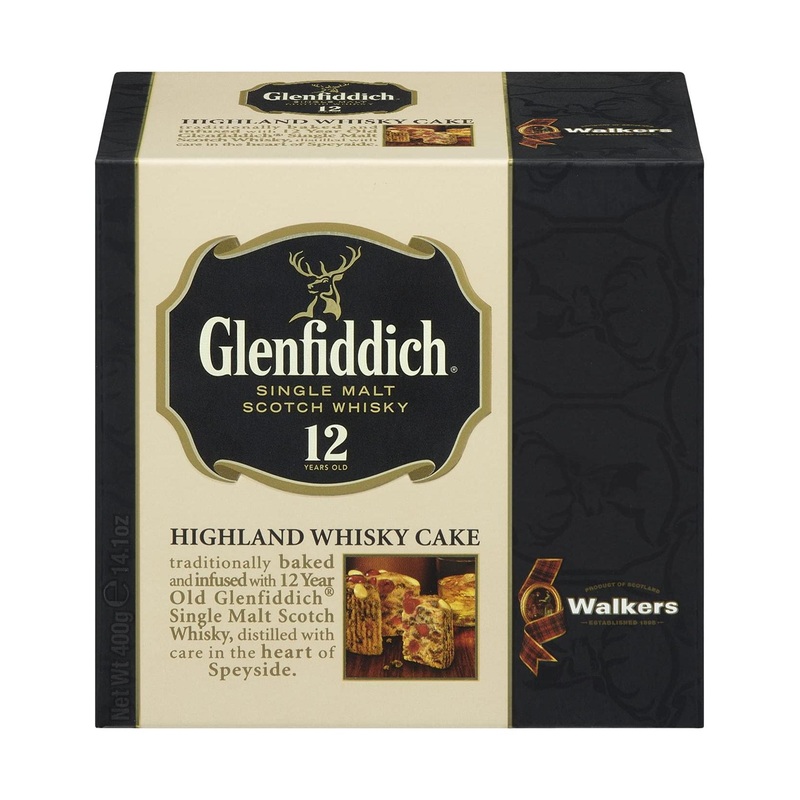 Walkers Shortbread Glenfiddich Whisky Cake 14.1oz – Highland Holiday Delight