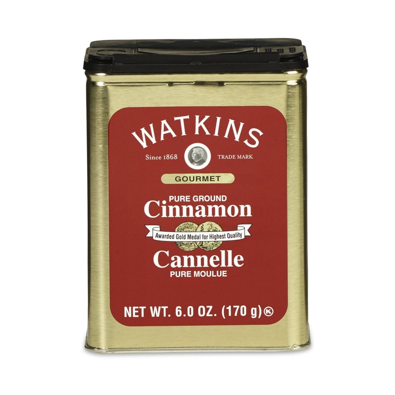 Watkins Pure Ground Cinnamon – 6 oz Gourmet Spice Tin | Premium Flavor