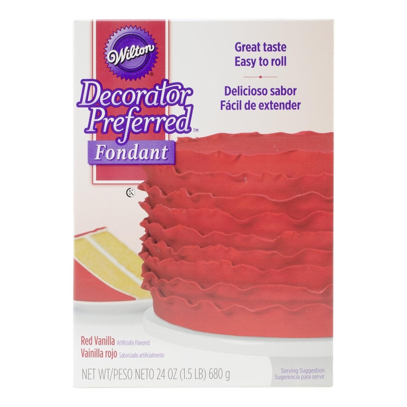 Wilton W7102-04 Decorator Preferred Fondant – 24oz Red | 24 oz Pack