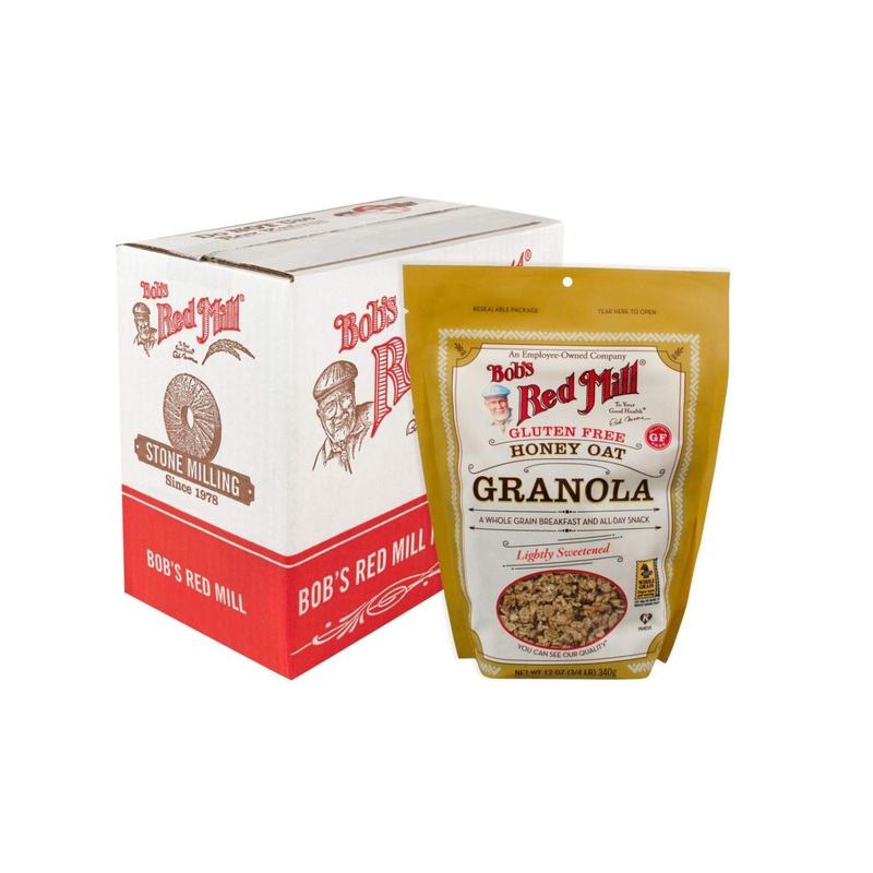 Bob’s Red Mill Gluten Free Honey Oat Granola – 12 oz (340 g)