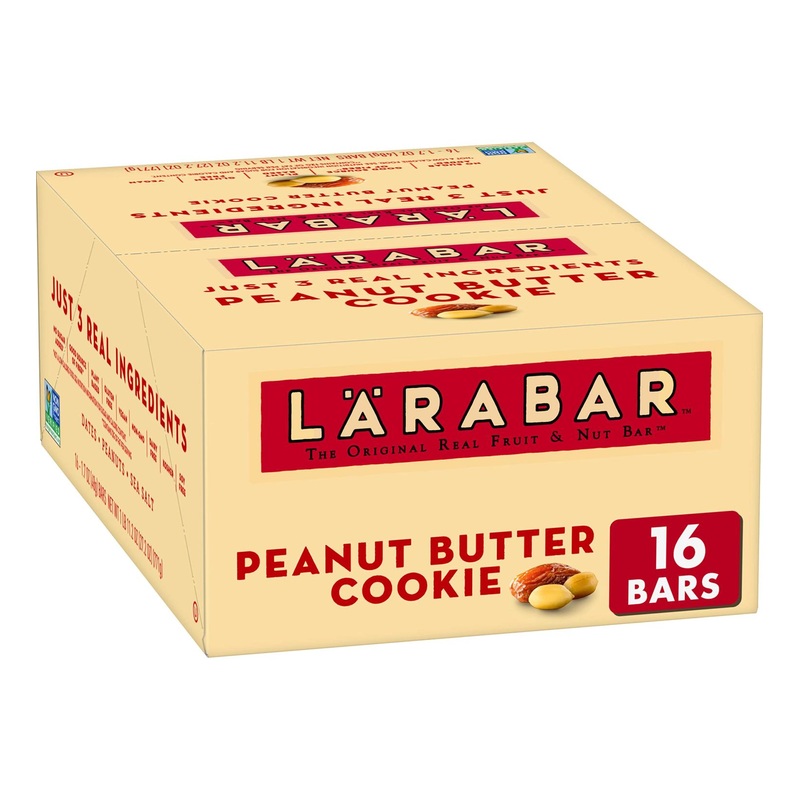 Larabar Peanut Butter Cookie Gluten Free Vegan Fruit & Nut Bar 1.7 oz 16 Ct
