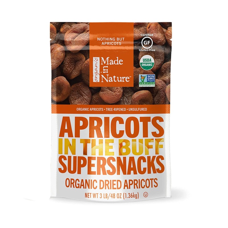 Made In Nature Organic Dried Apricots – Non-GMO Unsulfured 48oz Pack