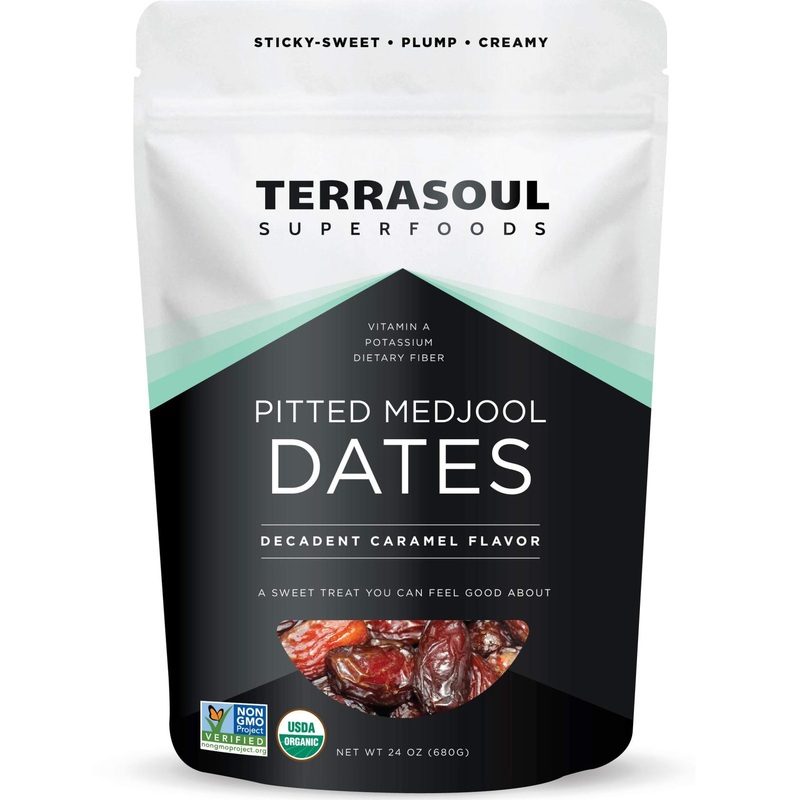 Organic Medjool Dates 1.5 lbs – Soft, Chewy & Sweet | Terrasoul Superfoods