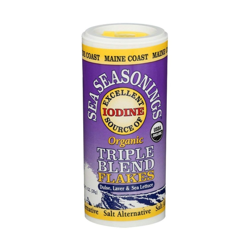Organic Triple Blend Flakes 1oz Shaker – Sea Seasonings for Flavorful Cooking