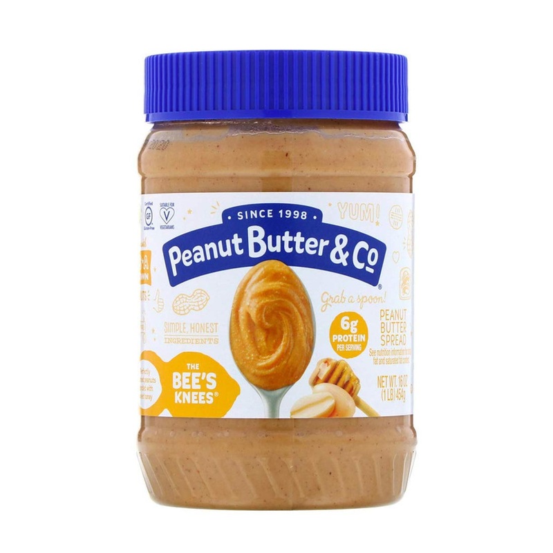 Peanut Butter & Co. The Bee’s Knees Peanut Butter Spread 16 oz – Creamy & Delicious