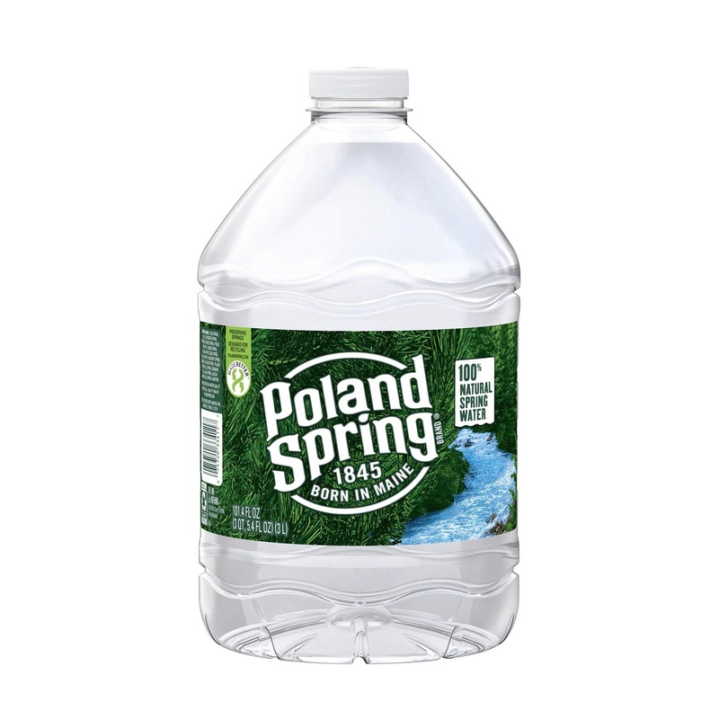 Poland Spring 100% Natural Spring Water – 101.4 Oz Plastic Jug | Premium Quality Drinking Water