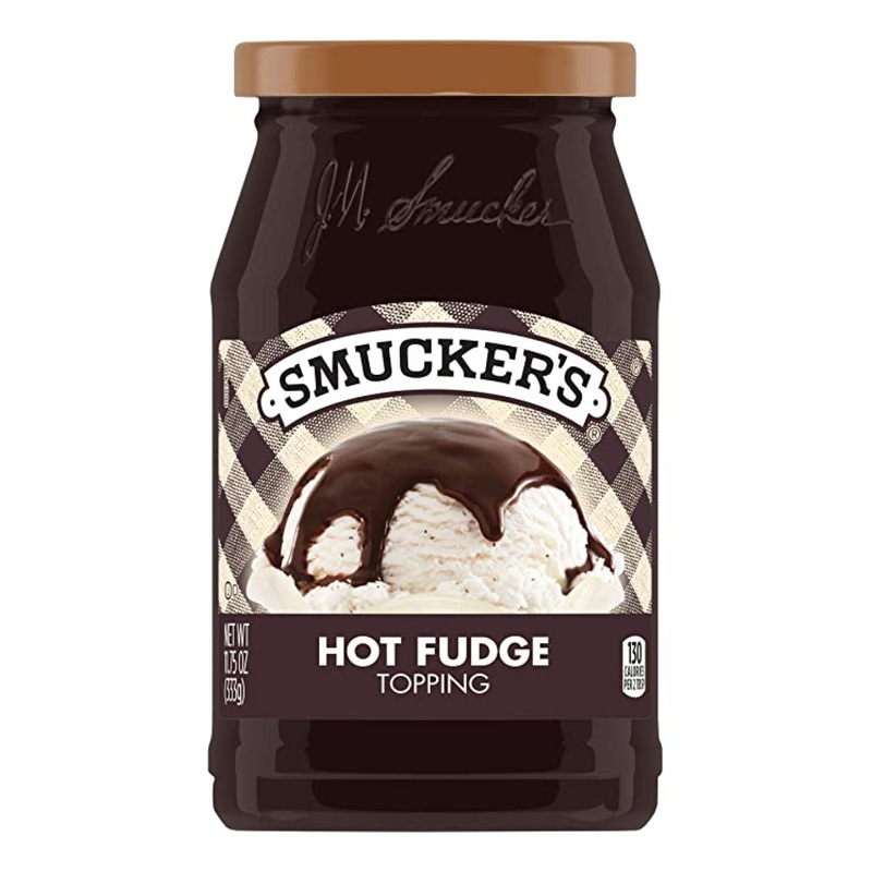 Smucker’s Hot Fudge Topping 11.75 oz | Rich Chocolate Dessert Sauce