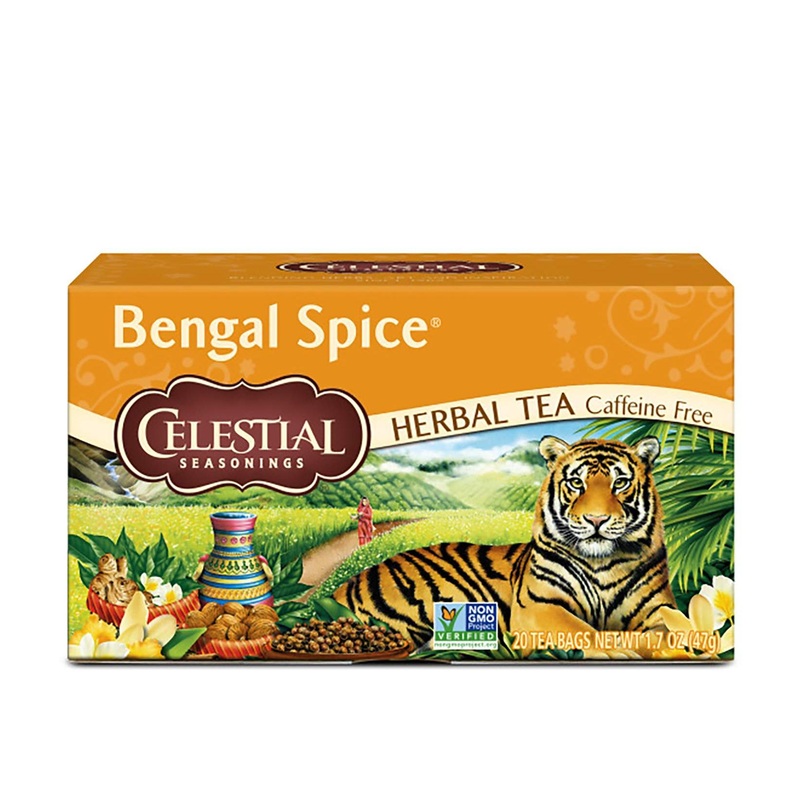Bengal Spice Herbal Tea by Celestial Seasonings – Caffeine Free, 20 Bags (1.7 oz)
