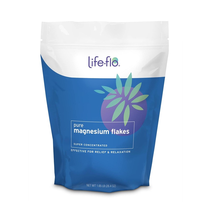 Life-flo Pure Magnesium Flakes 1.65 lb – Premium Magnesium Chloride Brine for Relaxation & Health