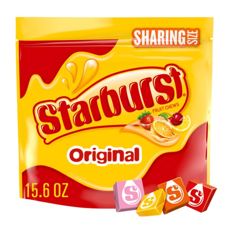 Shop STARBURST Original Fruit Chews – 15.6oz Sharing Size Bag | International Shipping Available