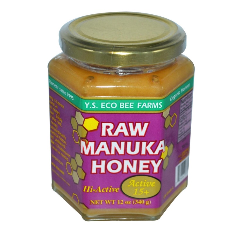 Y.S. Eco Bee Farms Raw Manuka Honey Active 15+ | 12 oz (340 g)  Premium Natural Health Food