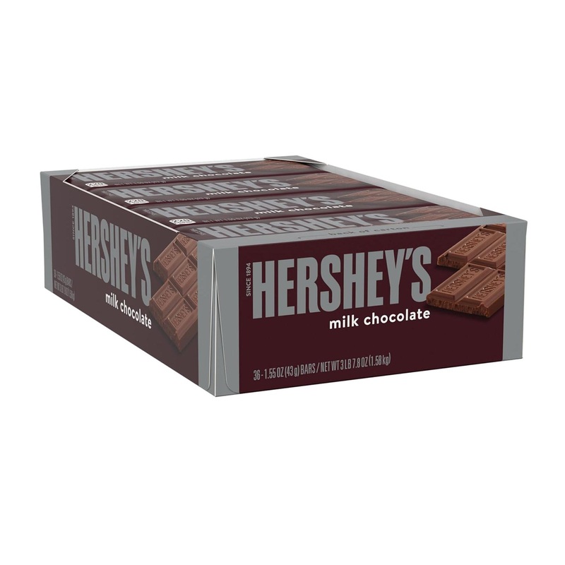 HERSHEY’S – Milk Chocolate – Pack of 36 – 1.55 Oz.