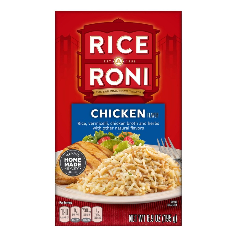 Quaker Rice-A-Roni Chicken Flavor 6.9oz Boxes (12 Pack) – Buy Online