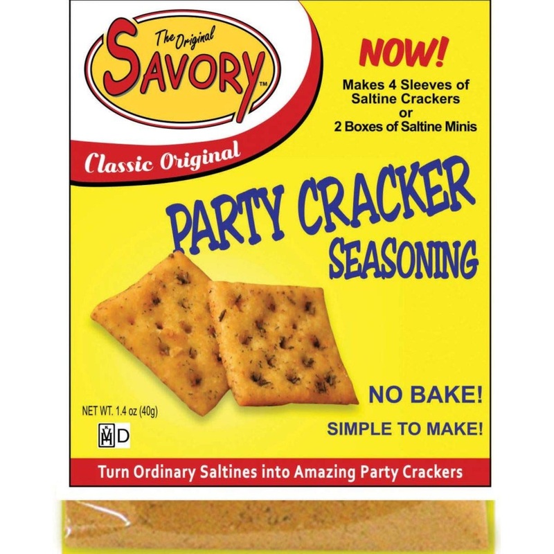 Savory Saltine Seasoning Classic Original 1.4oz – 4 Pack