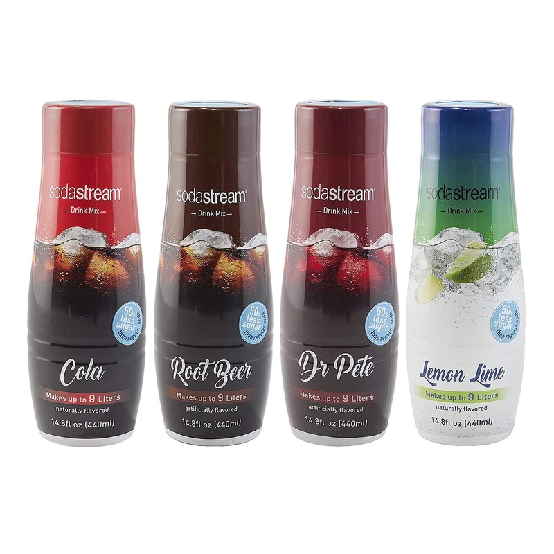 Sodastream Original Variety Pack 440ml – 4 Pack | Refreshing Soda Flavors