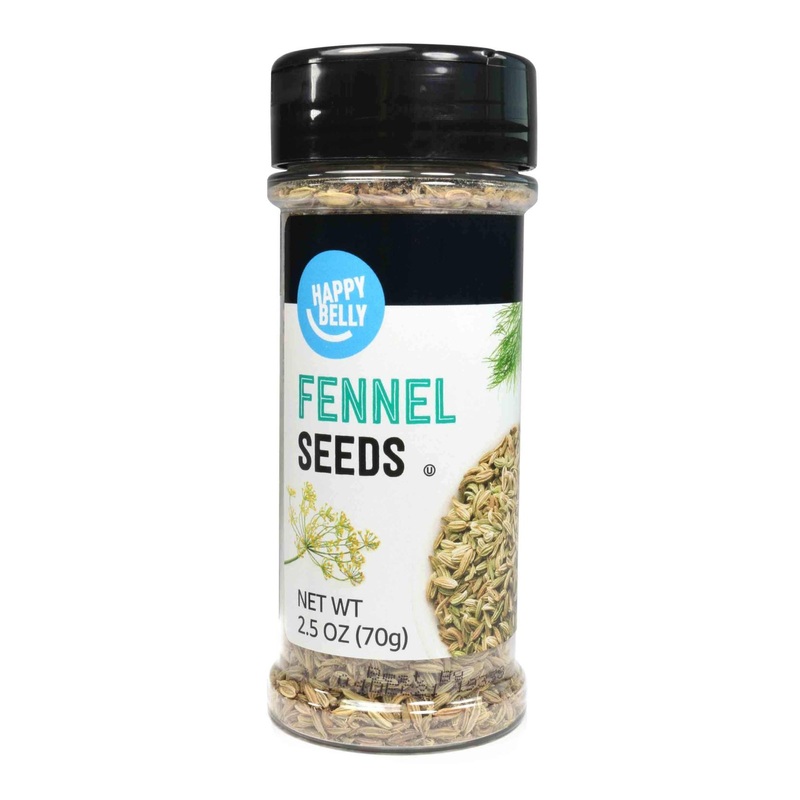 Happy Belly Fennel Seeds 2.5 oz – Premium Quality Fennel Seeds by Amazon Brand