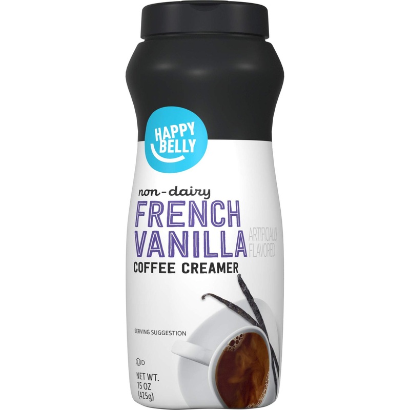 Happy Belly Non-Dairy French Vanilla Coffee Creamer – 15 Ounce