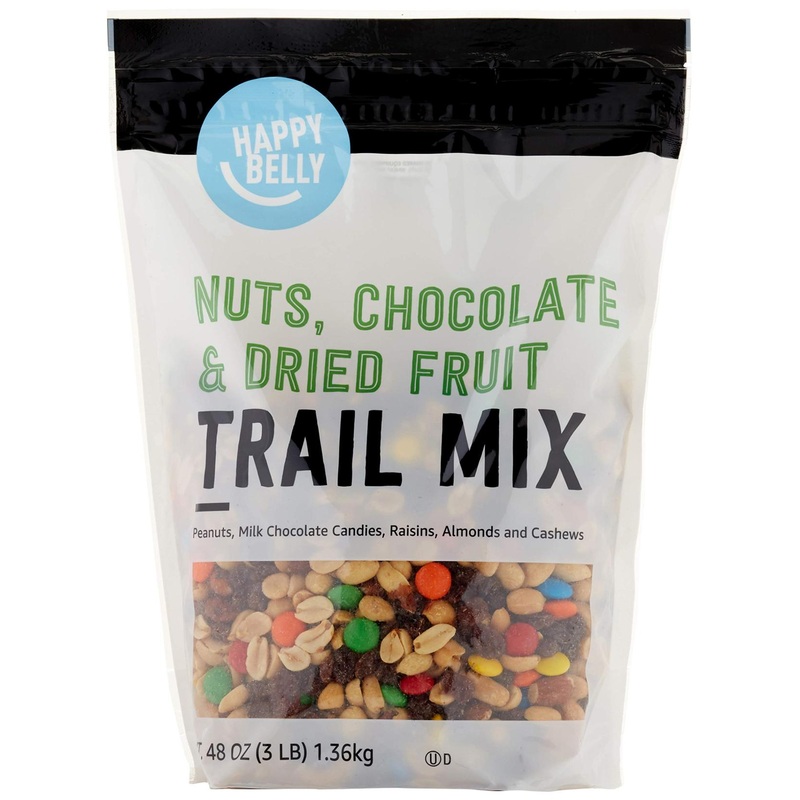 Happy Belly Nuts Chocolate & Dried Fruit Trail Mix – 48 Ounce (Pack of 1)