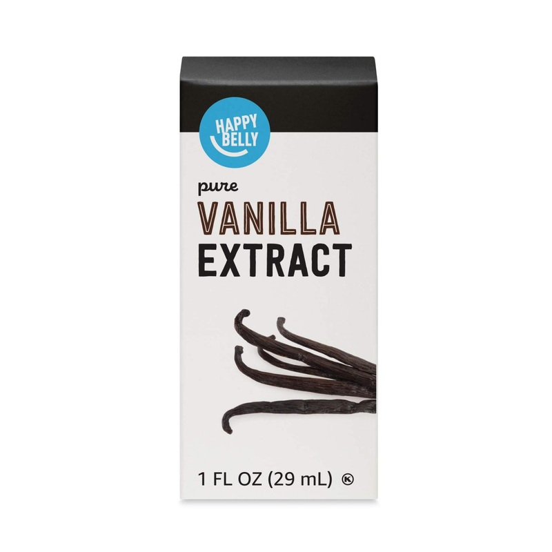 Happy Belly Pure Vanilla Extract – 1 fl oz by Amazon Brand
