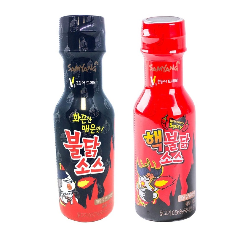 Samyang Hack Bulldark Spicy Chicken Roasted Sauce Bundle – 2 Packs | Fire Noodle Challenge | Overseas Shipping