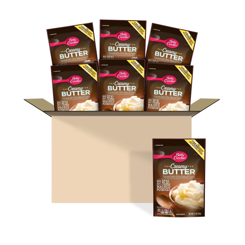 Betty Crocker Homestyle Creamy Butter Potatoes 4.7 oz – Pack of 7