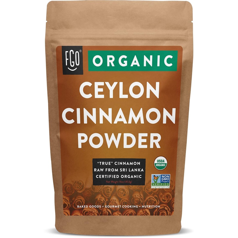 Ceylon Cinnamon Powder – 16 Ounce (1 Pound) Pack – Premium Quality Ceylon Cinnamon for Cooking and Baking