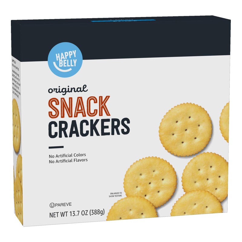 Happy Belly Original Snack Crackers 13.7 oz – Delicious Snack Crackers from Amazon Brand