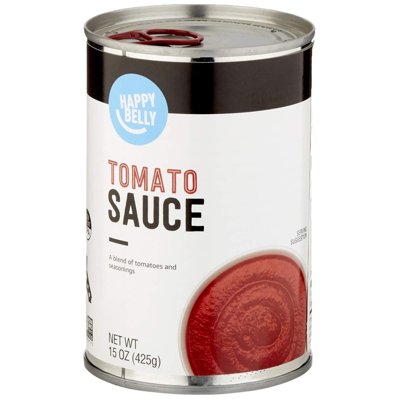 Happy Belly Tomato Sauce 15 Ounce – Premium Amazon Brand