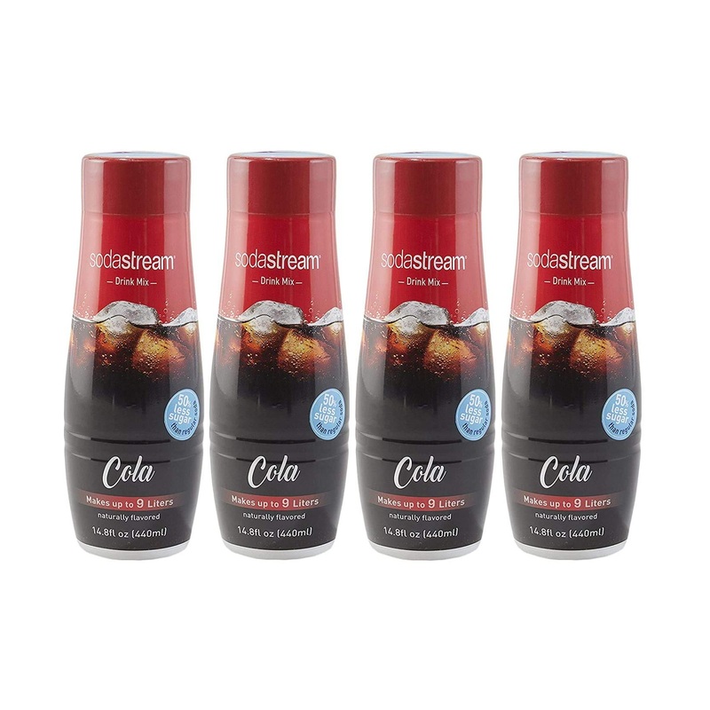 SodaStream Cola 14.8 Fl Oz – Pack of 4 | Delicious Sparkling Cola Variety