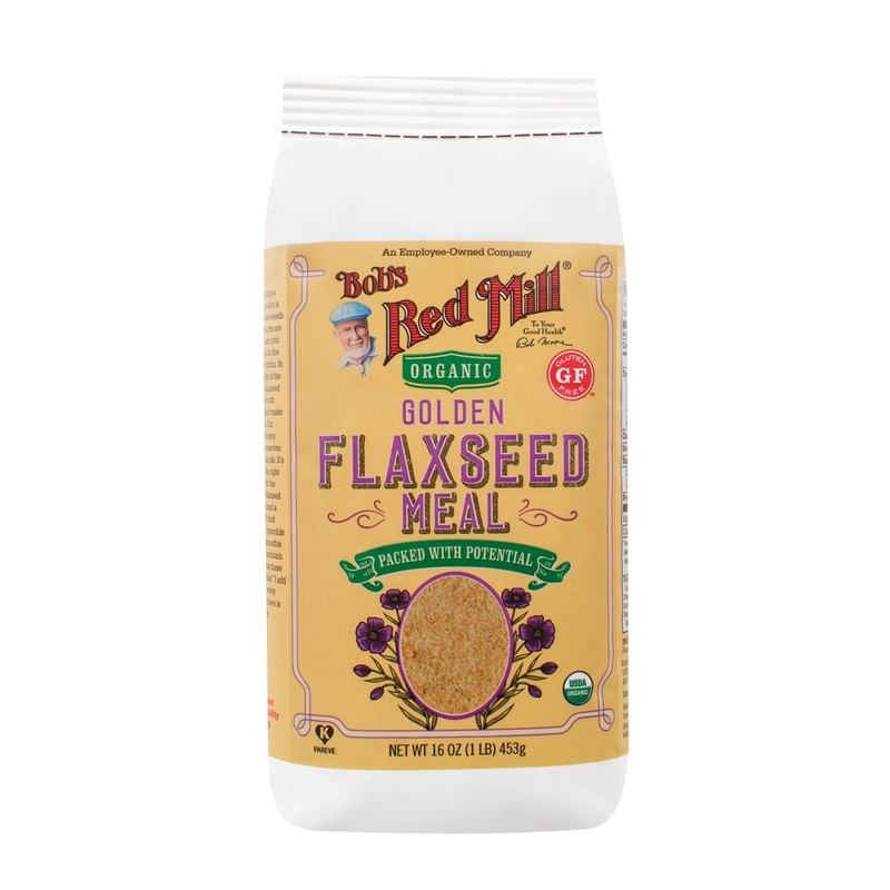 Bob’s Red Mill Organic Golden Flaxseed Meal – Gluten-Free, Whole Ground, 16 Ounce