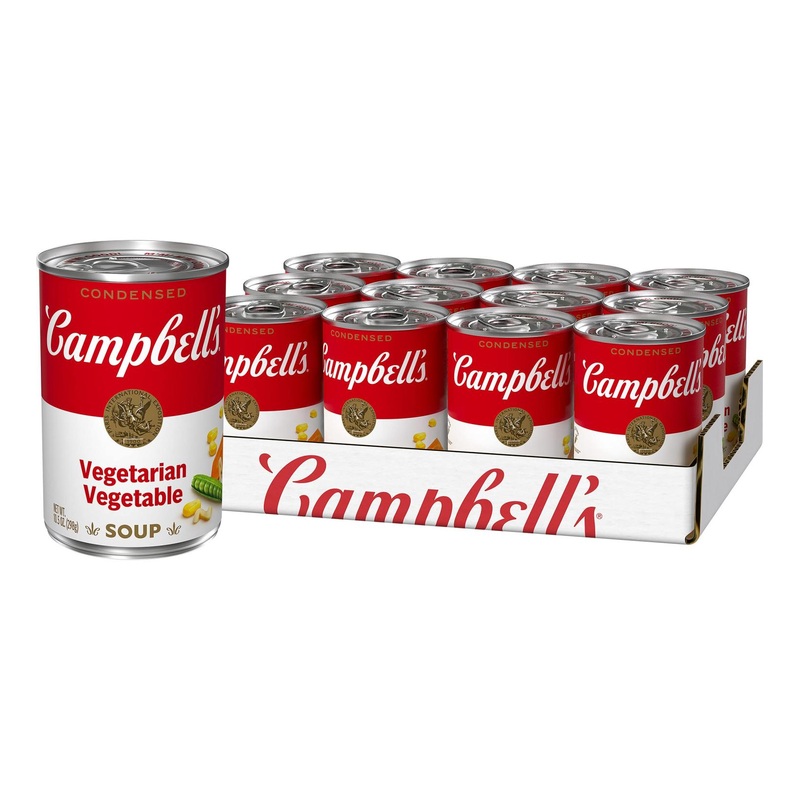 Campbell’s Vegetarian Vegetable Soup 10.5oz Can (Pack of 12)
