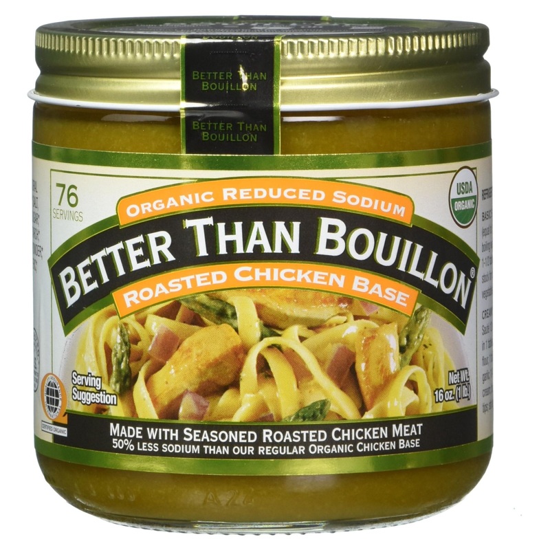 Organic Roasted Chicken Base – Reduced Sodium 16oz | Better Than Bouillon (1 Pack)
