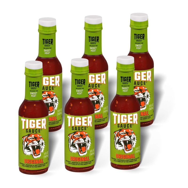 Try Me Sauces Tiger Sauce Original 5oz (Pack of 6) – Spicy and Versatile Condiment